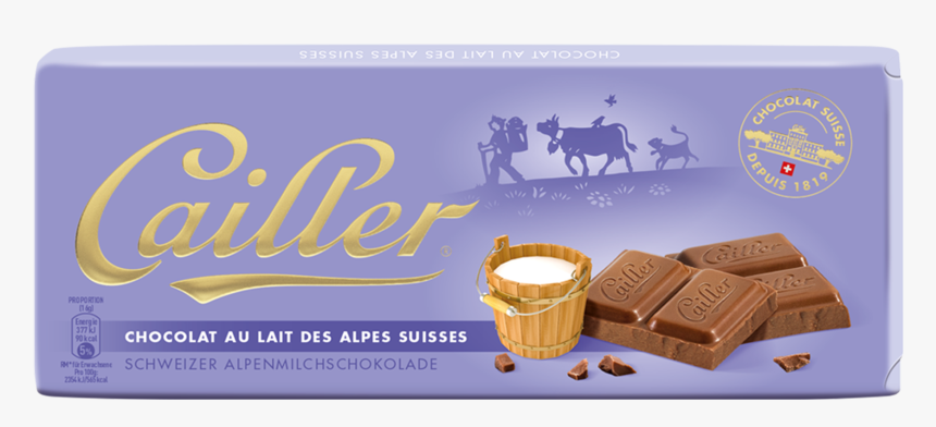 Milk Chocolate Tablet 100g - Switzerland Chocolate, HD Png Download, Free Download