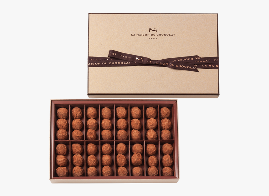 Fine Champagne Truffles 48 Pieces - Chocolate Truffle, HD Png Download, Free Download