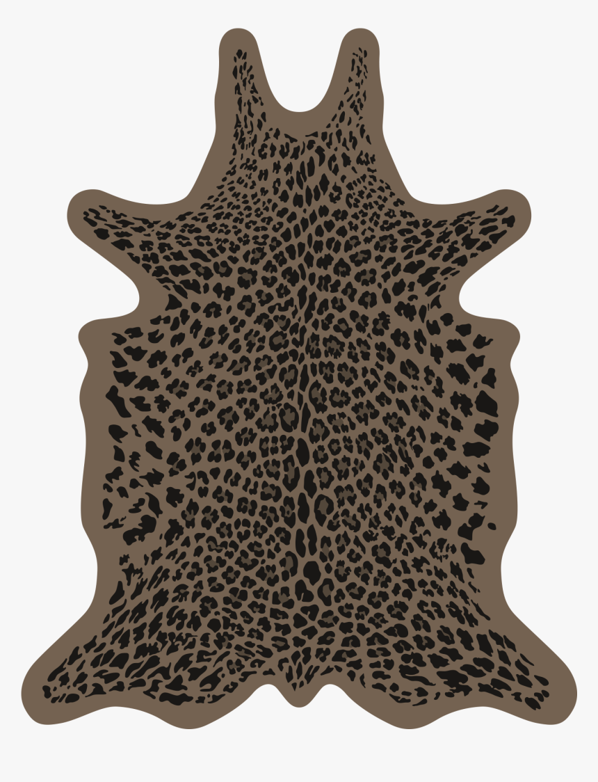 Leopard Vinyl Floormat - Tapis Vinyl Peau De Bete, HD Png Download, Free Download