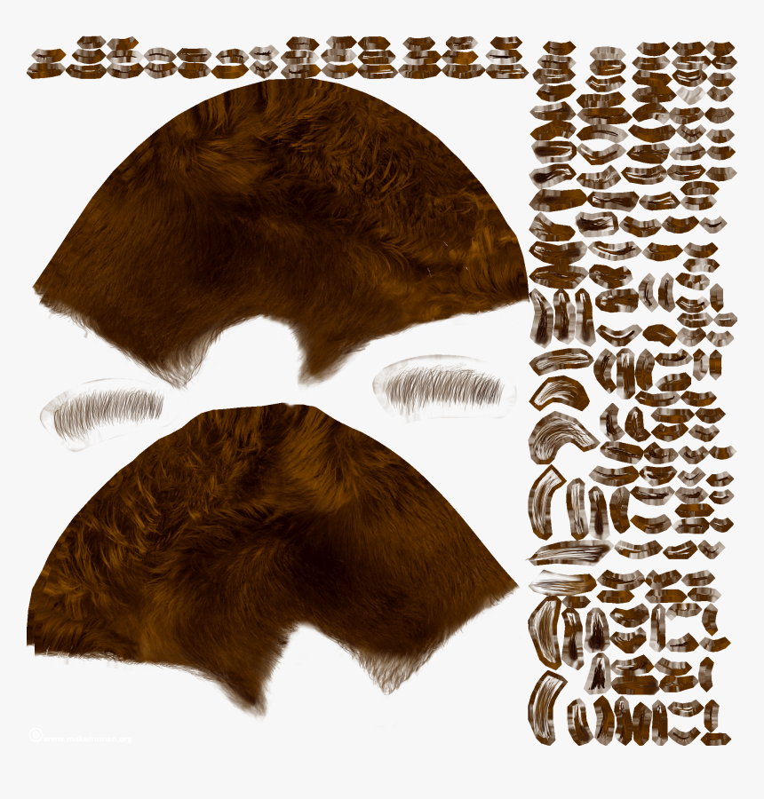 Optional Diffuse Texture - Lace Wig, HD Png Download, Free Download