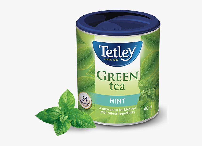 Tetley Mint Green Tea - Tetley Tea, HD Png Download, Free Download