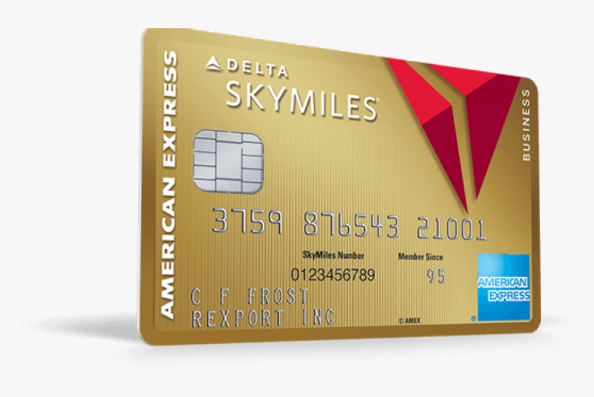 Credit Card Png - Skymiles, Transparent Png, Free Download