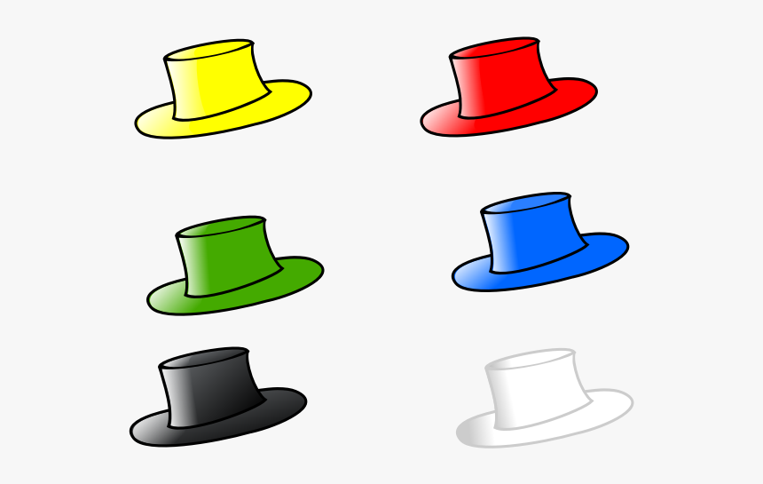 Six Hats - Thinking Hats Png, Transparent Png, Free Download