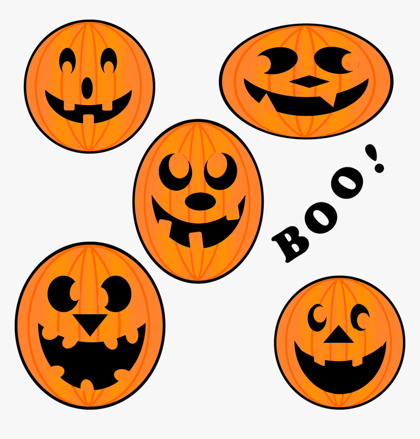 Carved Halloween Pumpkins Free Picture - Halloween, HD Png Download, Free Download