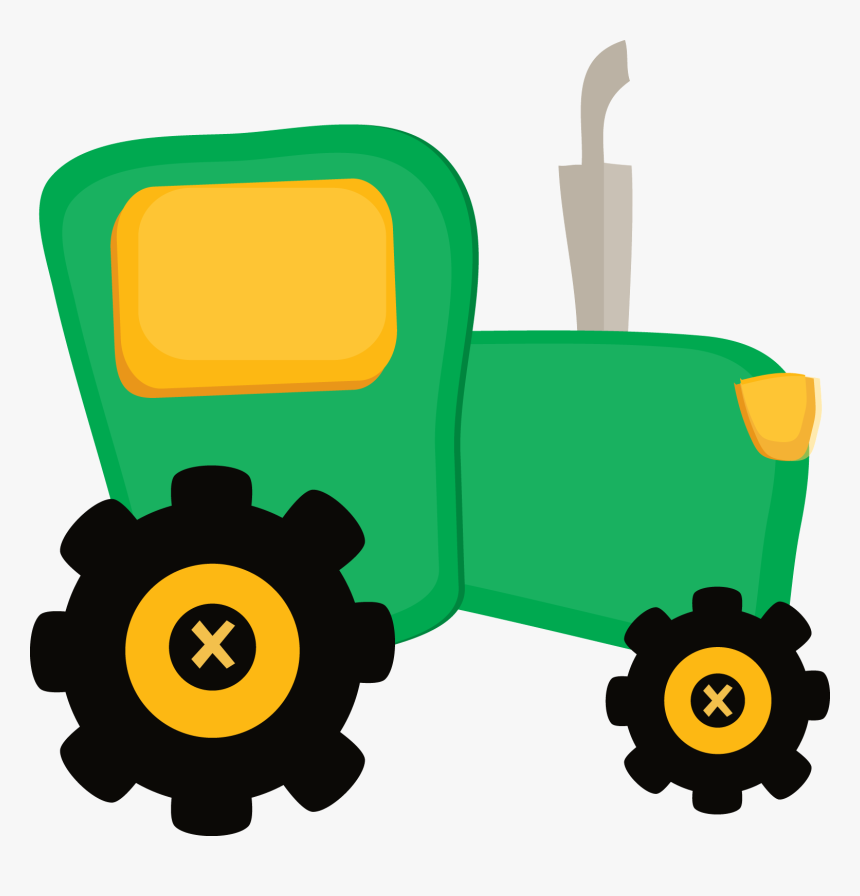 John Deere Gator Tractors Clipart Free Best Transparent - Clipart Farm Animals Tractor, HD Png Download, Free Download