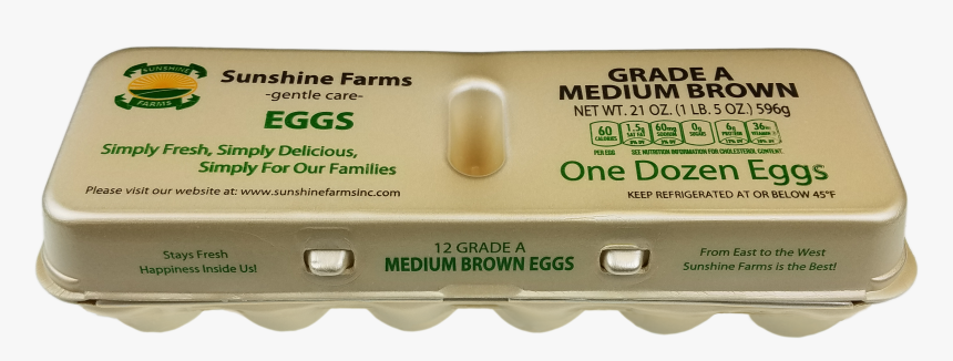 Sunshine Medium Eggs Dozen, HD Png Download, Free Download