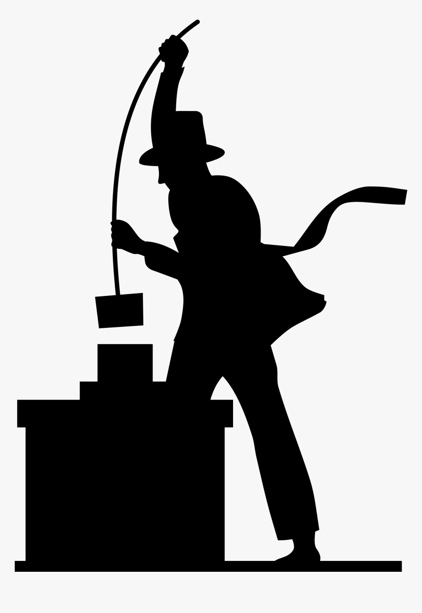 Chimney Sweeper Silhouette, HD Png Download, Free Download