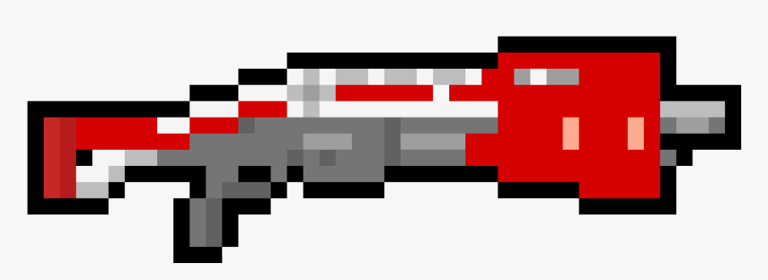 Fortnite Tactical Shotgun - Modele Pixel Art Fortnite, HD Png Download, Free Download