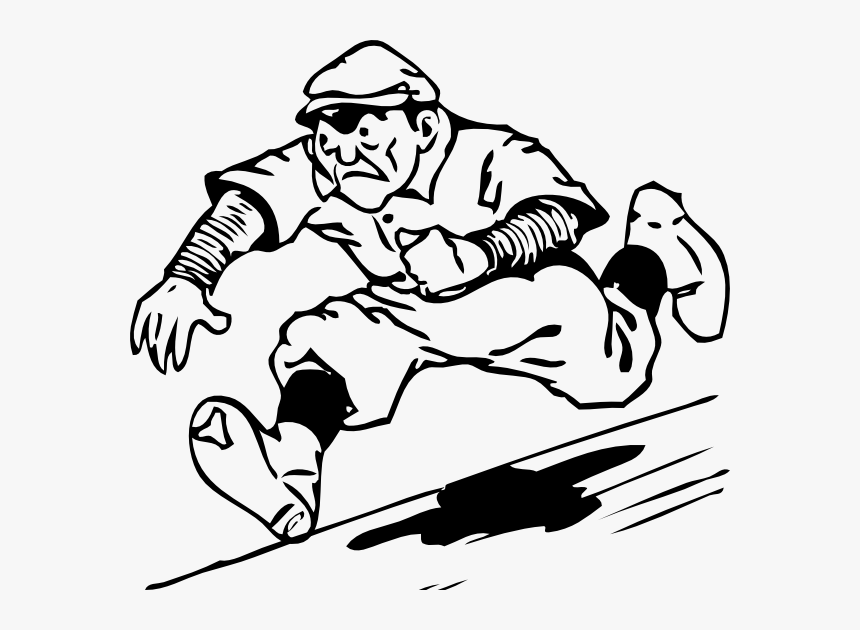 Free Running For Home - Man Running Clipart Black And White, HD Png Download, Free Download