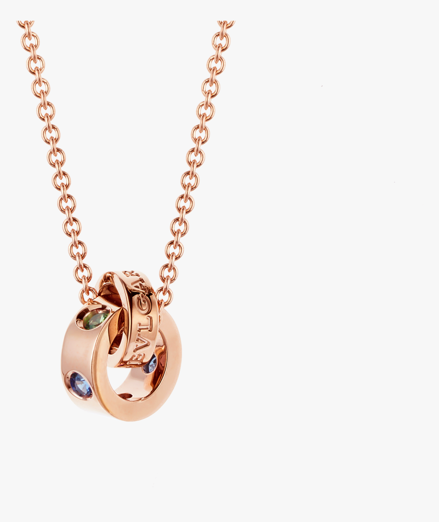 Rose Gold Bvlgari Necklace, HD Png Download, Free Download