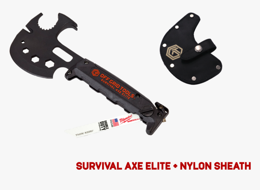 Sae Red - Ns - Off Grid Tools Axe, HD Png Download, Free Download