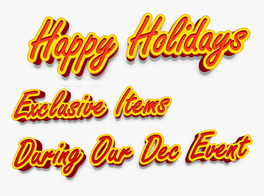 Transparent Happy Holidays Text Png, Png Download, Free Download