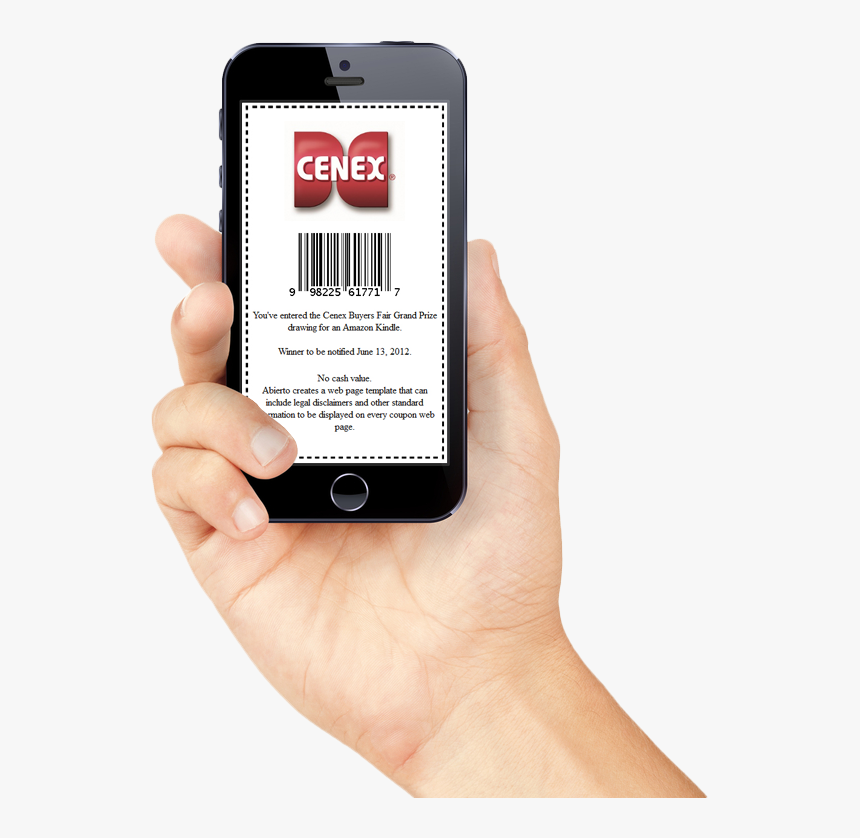 Mobile Coupon Template, HD Png Download, Free Download