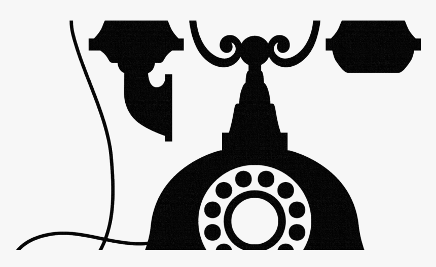 Old Telephone Clipart - Clip Art Vintage Phone, HD Png Download, Free Download