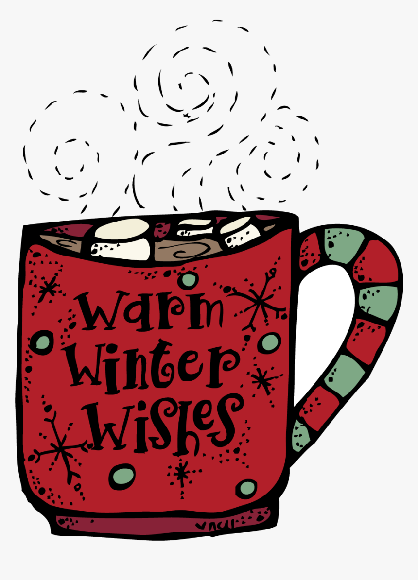 Warm Clipart - December Clipart Black And White, HD Png Download, Free Download