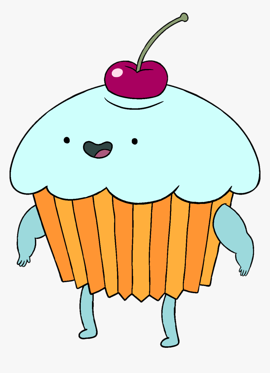 Adventure Time Cupcake With Cherry On Top Clip Arts - Adventure Time Characters Png, Transparent Png, Free Download