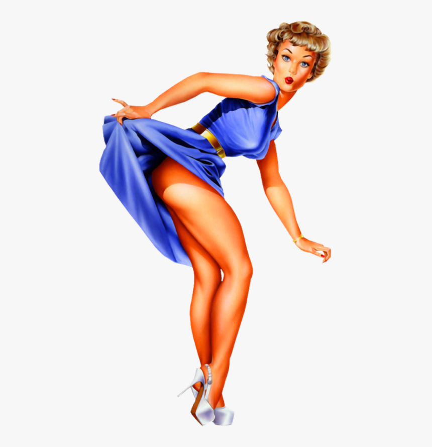 Pin Up Girl Sexy Woman - Pin-up Model, HD Png Download, Free Download