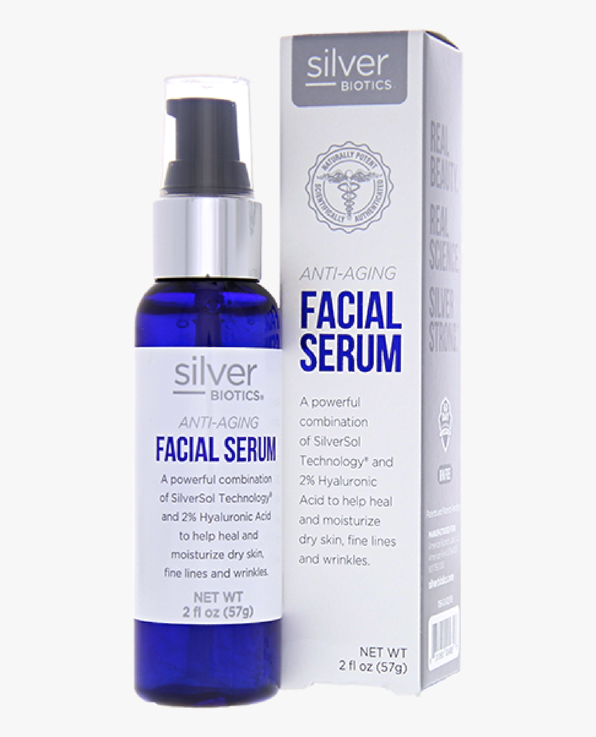 Silver Biotics Facial Serum, HD Png Download, Free Download
