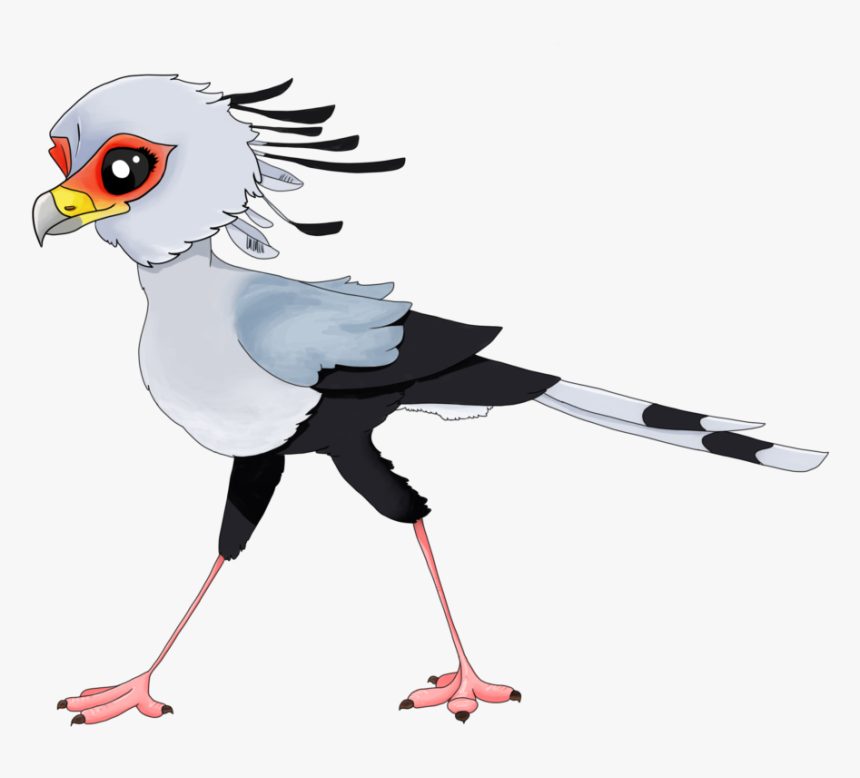 Birdlife South Africa Have Also Produced Pin Badges - Female Male Secretary Bird, HD Png Download, Free Download