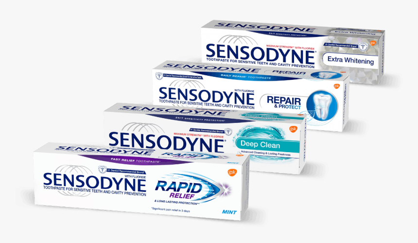 Sensodyne Products, HD Png Download, Free Download