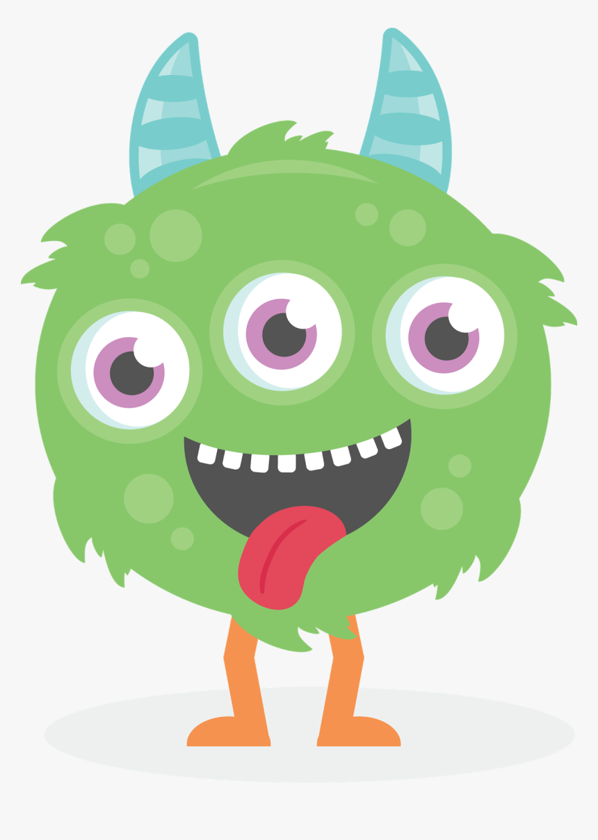 Fluffy Clipart Halloween Monster - Cute Monster Clipart, HD Png Download, Free Download