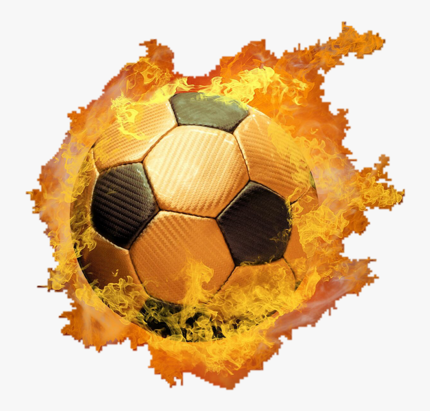 Transparent Soccer Ball On Fire Clipart - Fire Ball Png Hd, Png Download, Free Download