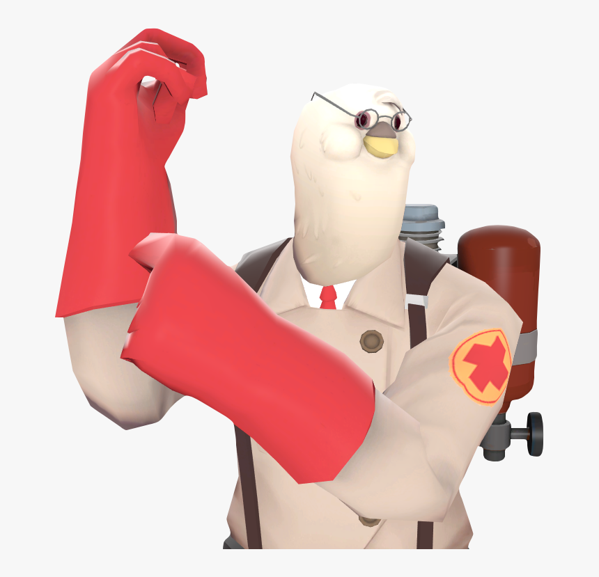 Bird Medic Crow Heavy Annoyed Bird Know Your Meme Png - Tf2 Medic Bird, Transparent Png, Free Download
