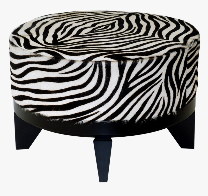 Zebra Wedge Ottoman - Footstool, HD Png Download, Free Download
