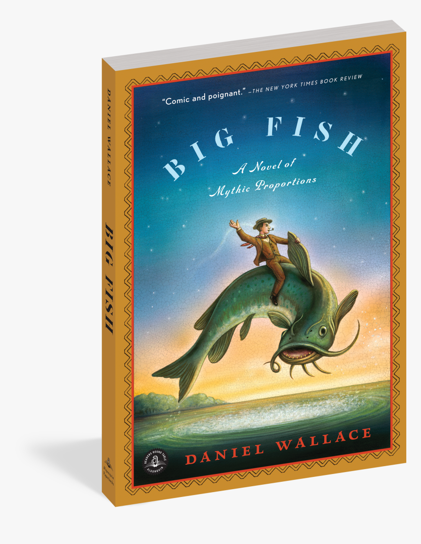 Cover - Big Fish A Novel Of Mythic Proportions, HD Png Download, Free Download
