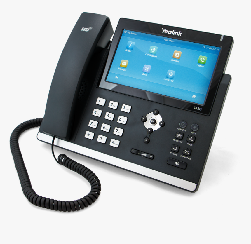 Yealink T48 Ip Phone Front, HD Png Download, Free Download