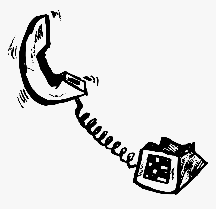 Telephone Svg Clip Arts - Phone Line Clip Art, HD Png Download, Free Download