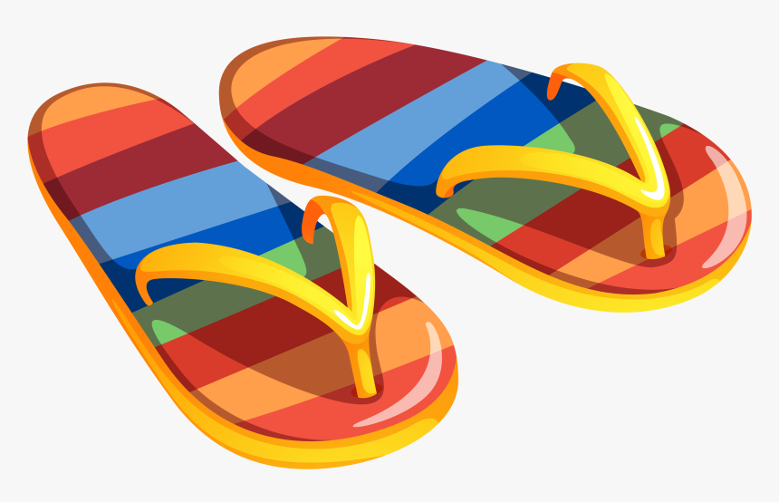 Download Summer Png Clipart - Flip Flops Clipart Png, Transparent Png, Free Download