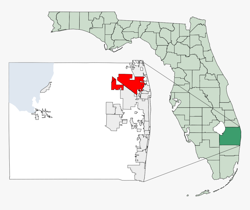 Ridge Harbor Florida On Map, HD Png Download, Free Download