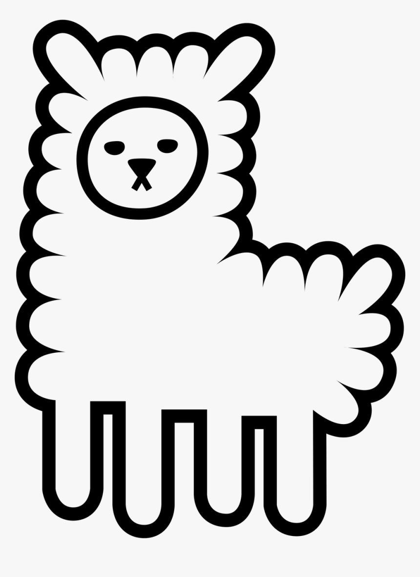 Alpaca Simple, HD Png Download, Free Download