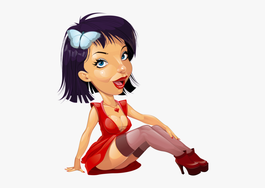Cute Girls Png Images Free Download Searchpng - Cartoon, Transparent Png, Free Download