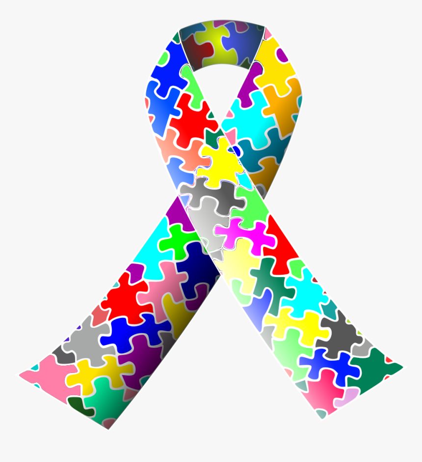Autism Ribbon - Clip Art Special Education, HD Png Download, Free Download