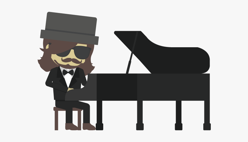 Musician Musical Instrument Musical Ensemble Illustration - Emoji Piano, HD Png Download, Free Download