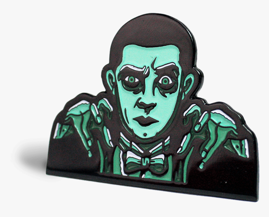 Dracula"s Approach Enamel Pin"
 Class= - Lugosi Lapel Pin, HD Png Download, Free Download