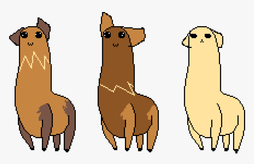 Clip Art Cartoon Llama Png - Kawaii Cute Llama Gif, Transparent Png, Free Download