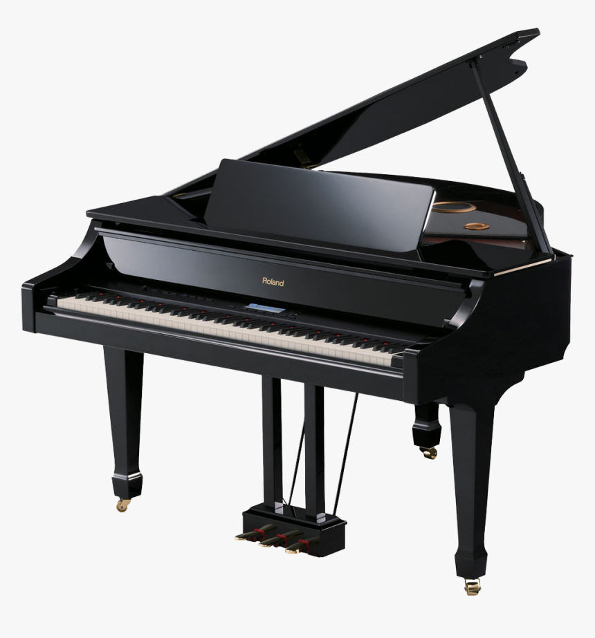 Piano Png Vector - Roland Grand Piano, Transparent Png, Free Download