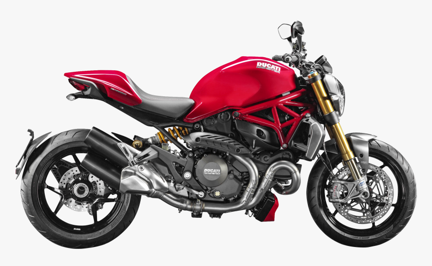 Ducati Monster Red Png Image - Ducati Monster 1200s 2016, Transparent Png, Free Download
