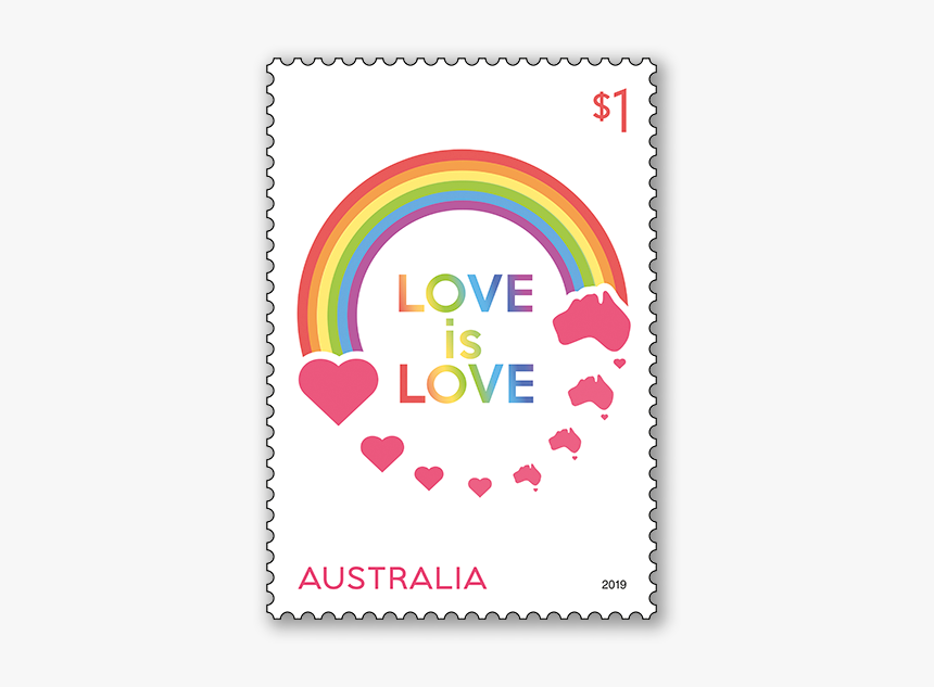 Australia Post Marriage Equality Stamps, HD Png Download, Free Download