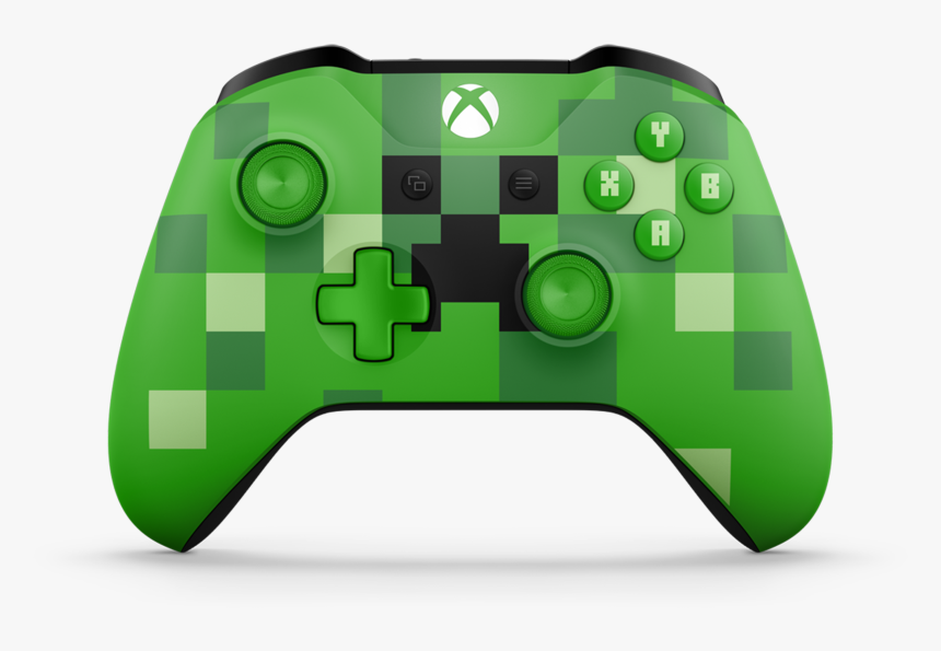 Pc Controller Png - Minecraft Creeper Xbox Controller, Transparent Png, Free Download