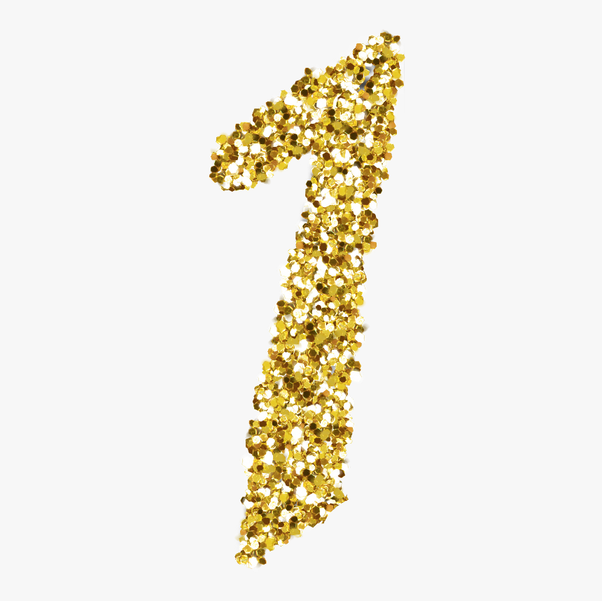 Glitter Number 3 Svg