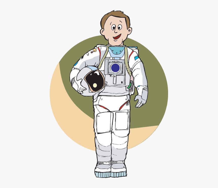 Astronaut - Job Astronaut Cartoon, HD Png Download, Free Download