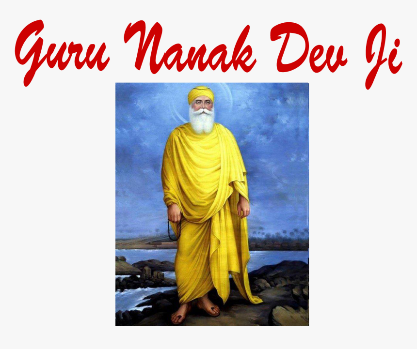 Guru Nanak Dev Ji Png Pics - Guru Nanak Dev Ji Hd, Transparent Png, Free Download