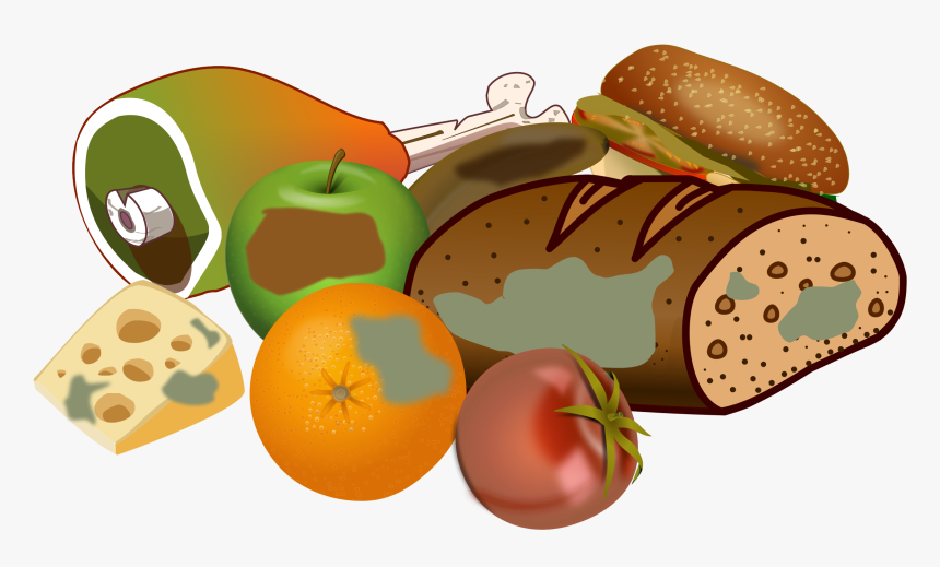 Wasting Food Clip Arts - Transparent Background Food Waste Clipart, HD Png Download, Free Download