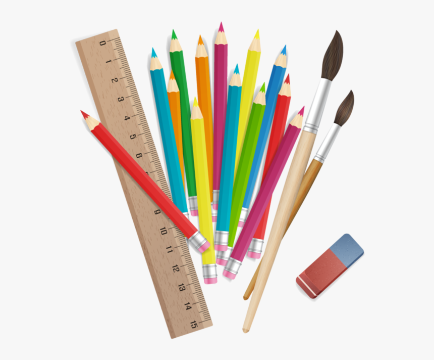 Crayons Stylos Crayons Png - Pencils And Crayons Png, Transparent Png, Free Download