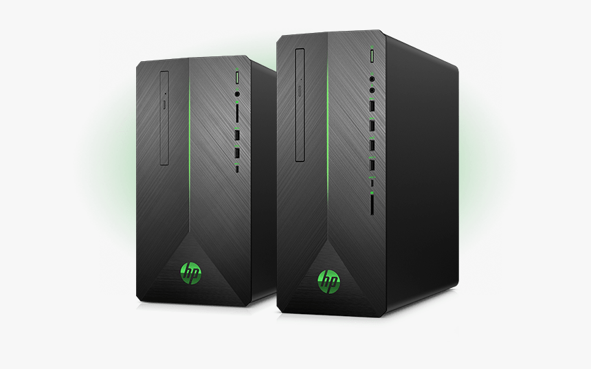 Pavilion Gaming Desktops Left View - Hp Pavilion Gaming Desktop Tower, HD Png Download, Free Download