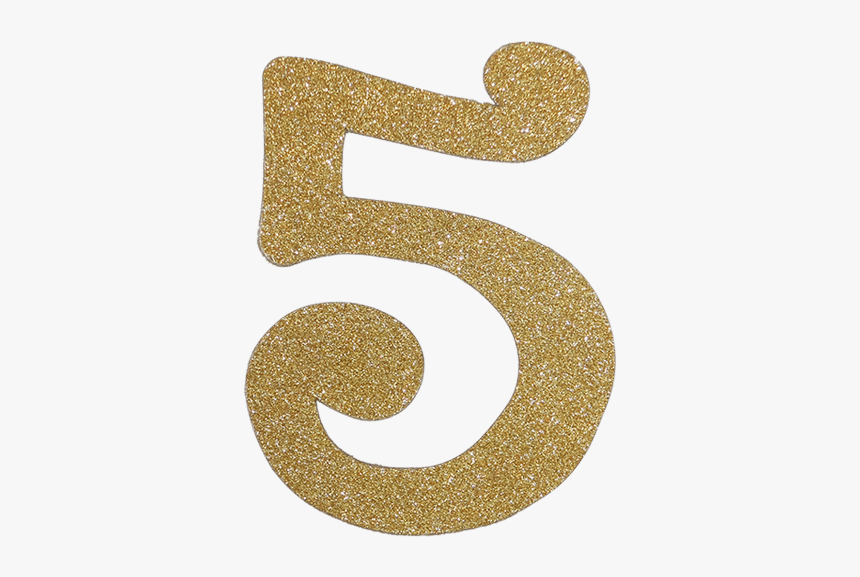 Transparent Gold Number 5, HD Png Download, Free Download